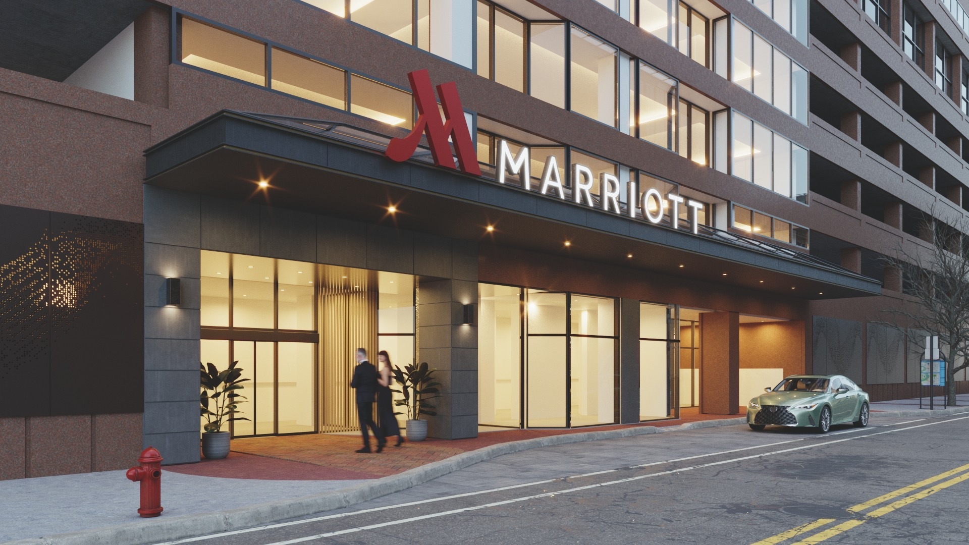 Marriott hotel conversion property